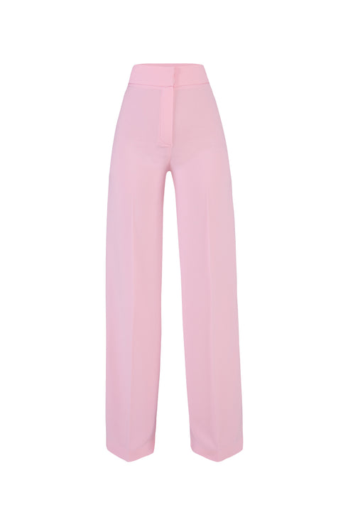 High Waist Wide Cut Trousers